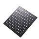ROVATE Black Stainless Steel Square Overhead Shower